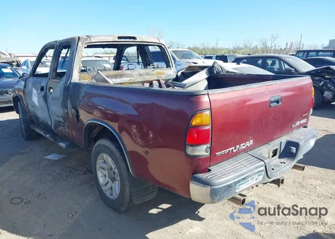 2003 Toyota Tundra Sr5 V8 из США, поврежденный, VIN 5TBBT44163S435545